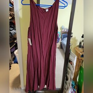 Old Navy XL Maroon Dress